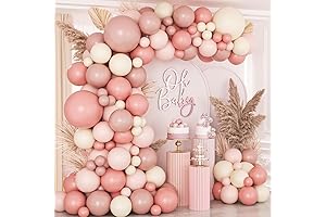 Boho Dusty Rose Balloon Arch Kit
