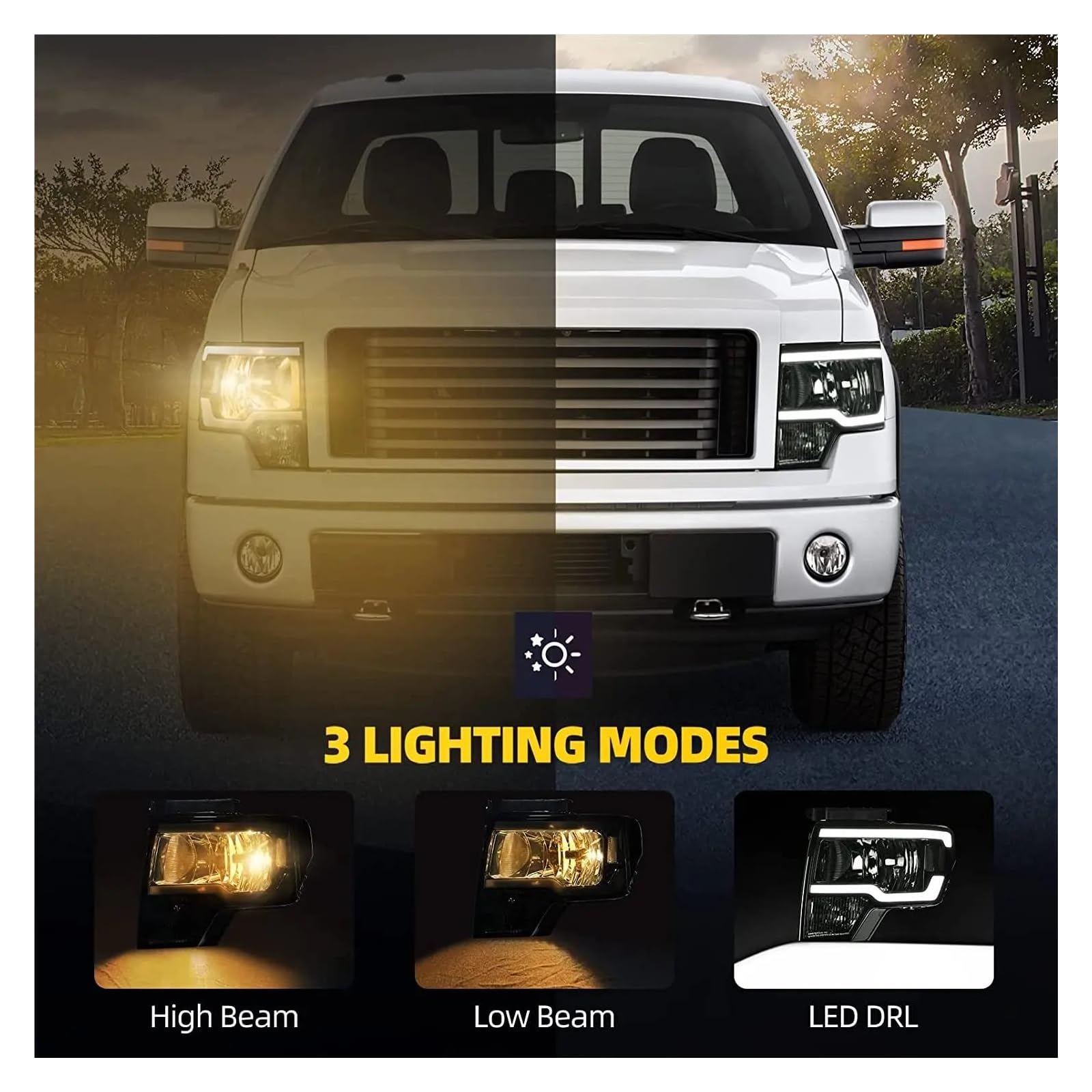 Feux antibrouillard raptor pour ford f150 - feux antibrouillard led Feux antibrouillard raptor pour ford f150 - feux antibrouillard led