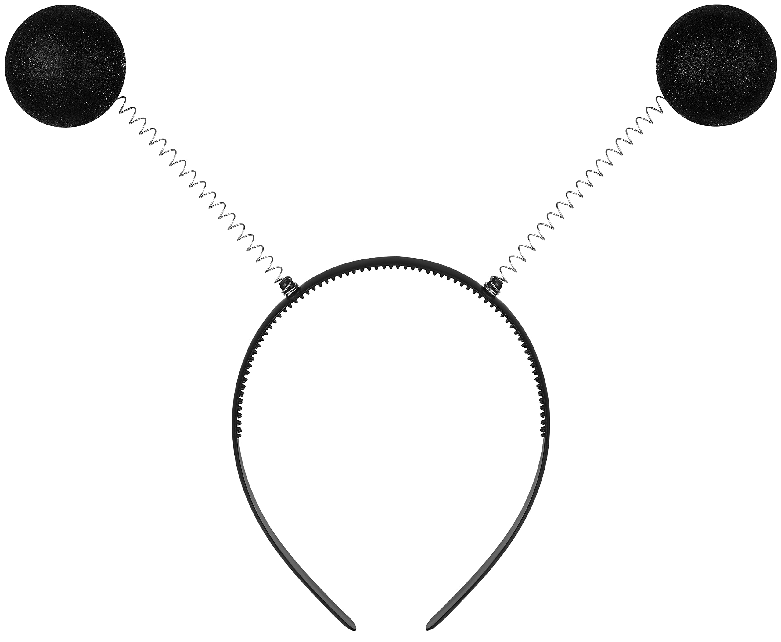 Haarband insect met zwarte voelsprieten voor dames als accessoire voor je kostuum voor carnaval