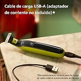 Philips OneBlade 360 avec connectivité Authentique visage + corps, tondeuse à barbe électrique, technologie 360, peigne réglable 5en1, 1x kit pour le corps, (modèle QP4631/30) - 7
