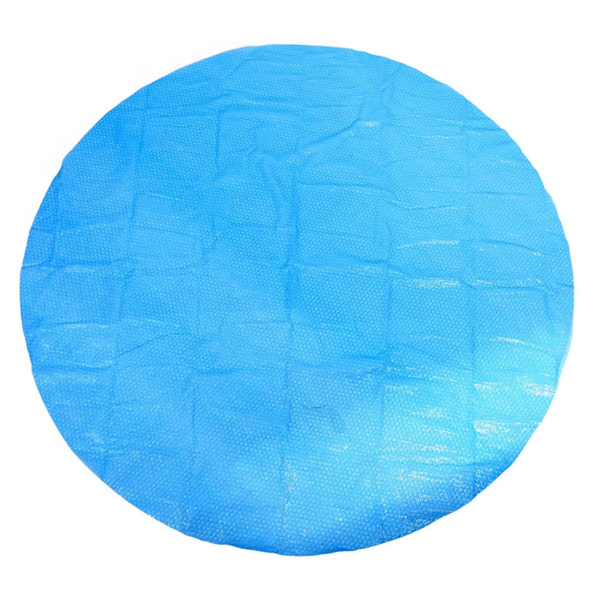Cubierta Redonda para Piscina Exterior de PE, Burbujas, Protección