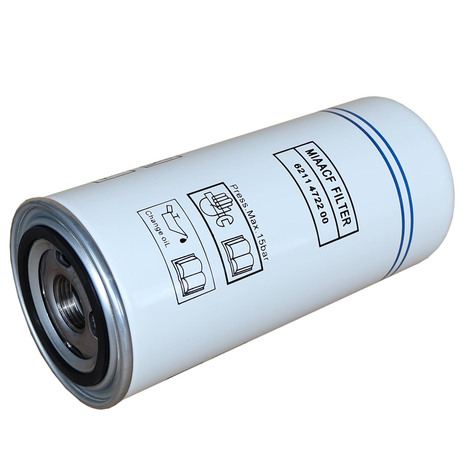 6211472200/6211472250 MIAACF Oil Filter Compatible with Screw Air Compressor Compression Equipment Accessories 6211-4722-00