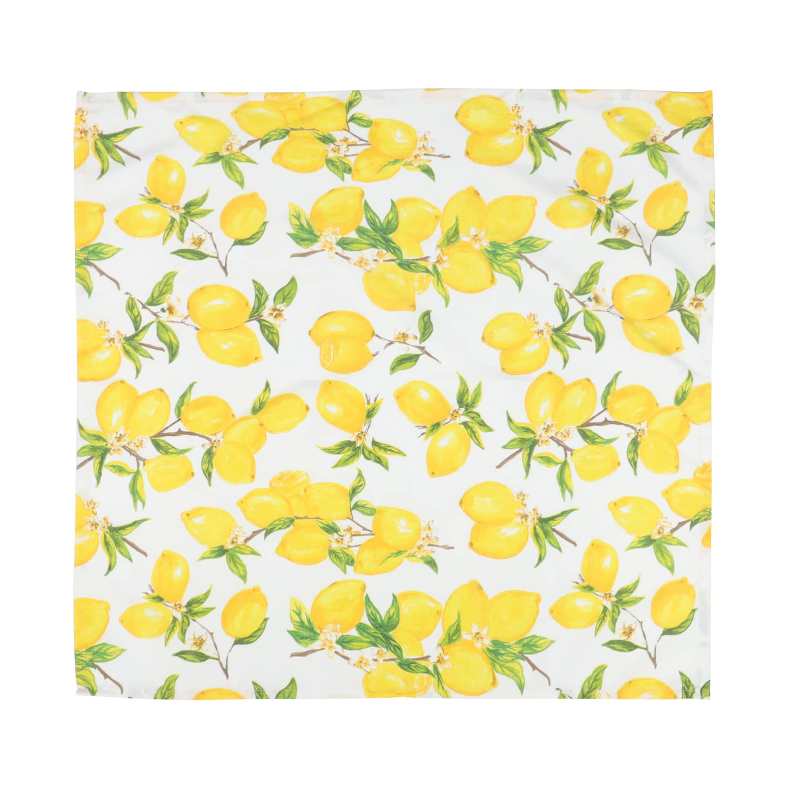 Nappe citron imperméable en polyester de qualité supérieure pour table