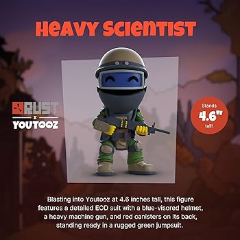 Rust Youtoozフィギュア　SCIENTIST Amazon.com: Youtooz Rust Heavy Scientist 4.6