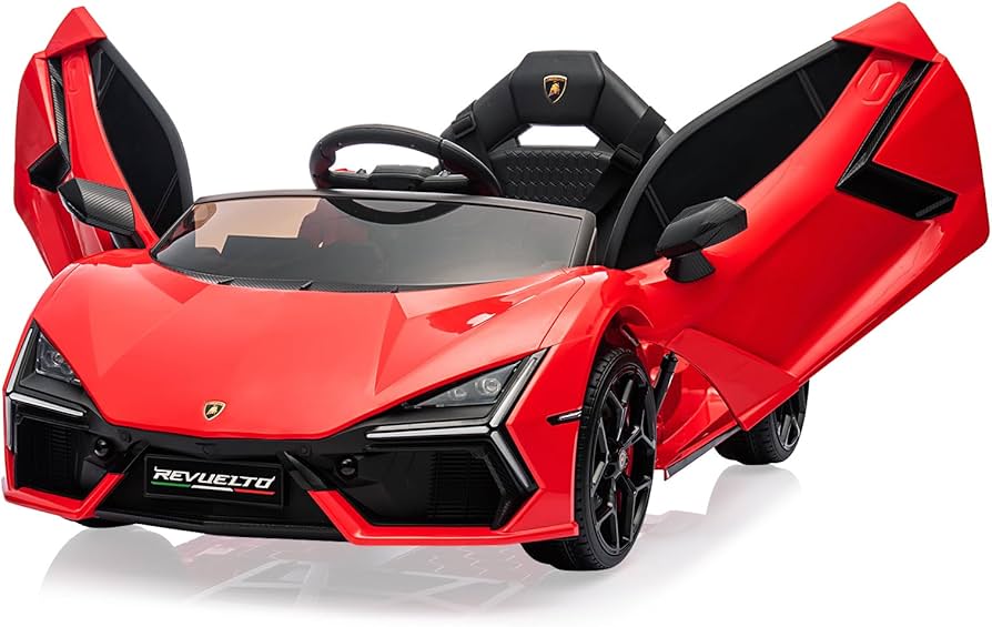 「新品」ランボルギーニスタイル 12V電動キッズカー 新品」ランボルギーニスタイル 12V電動キッズカー