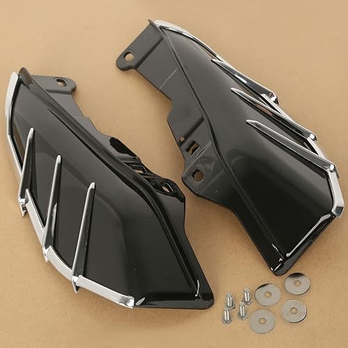 Miniatura 5 de TCT-MOTORPARTS Deflector de aire de marco medio con ajuste para Harley Touring Road King Glide Trike 2009-2023 FLHTCU FLHTCUL FLTRU FLHTK FLHTKL