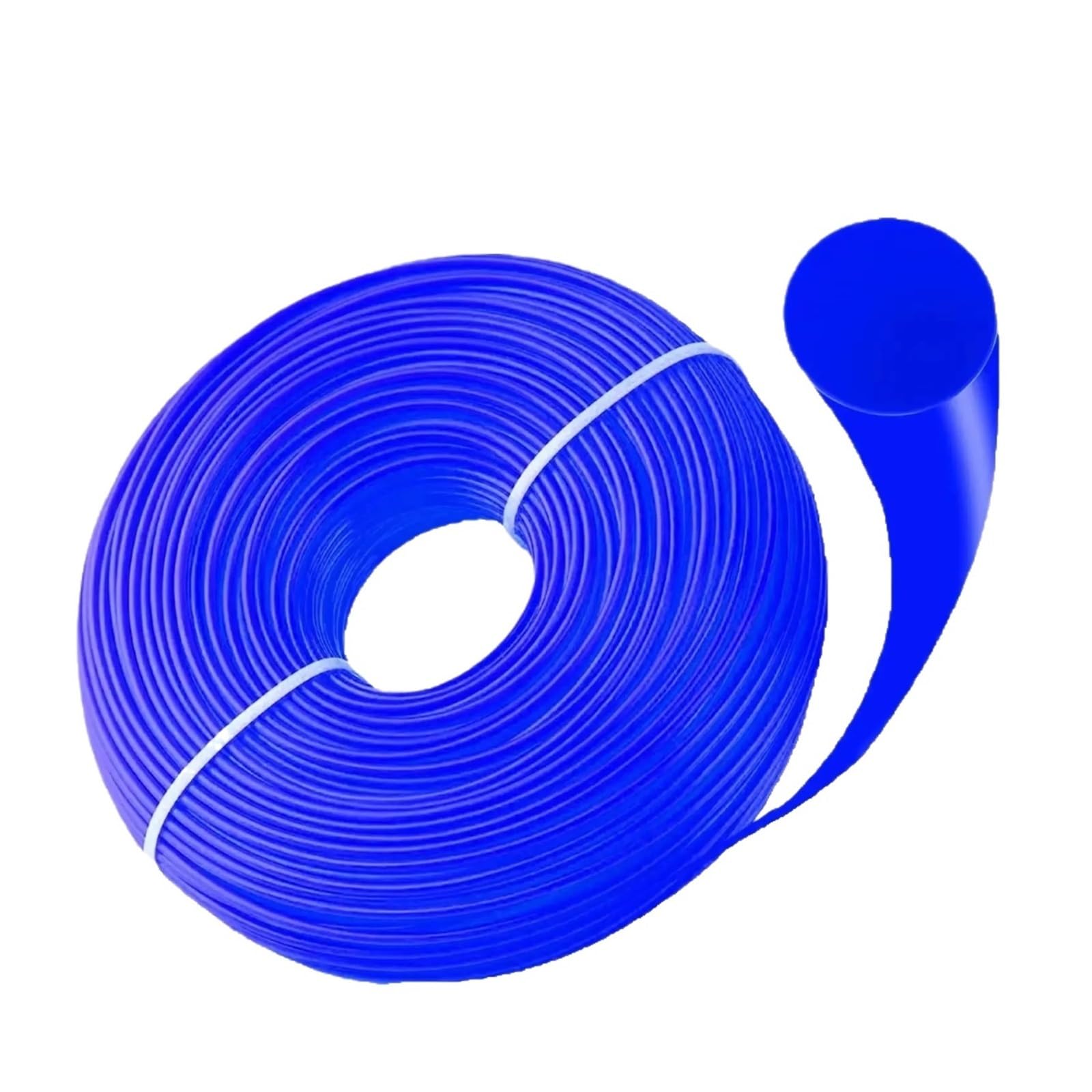 Filo Nylon per decespugliatore 1.6~4.0mm x 100M Tondo | Corda per decespugliatore e tosaerba, 1 rotolo, nylon(3mm,100m)