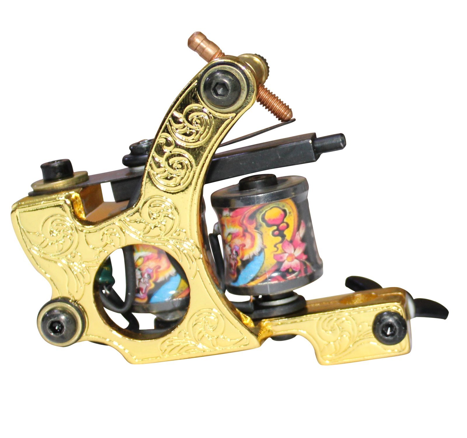 Mumbai Tattoo Liner Coil Machine (Golden)-picture-27