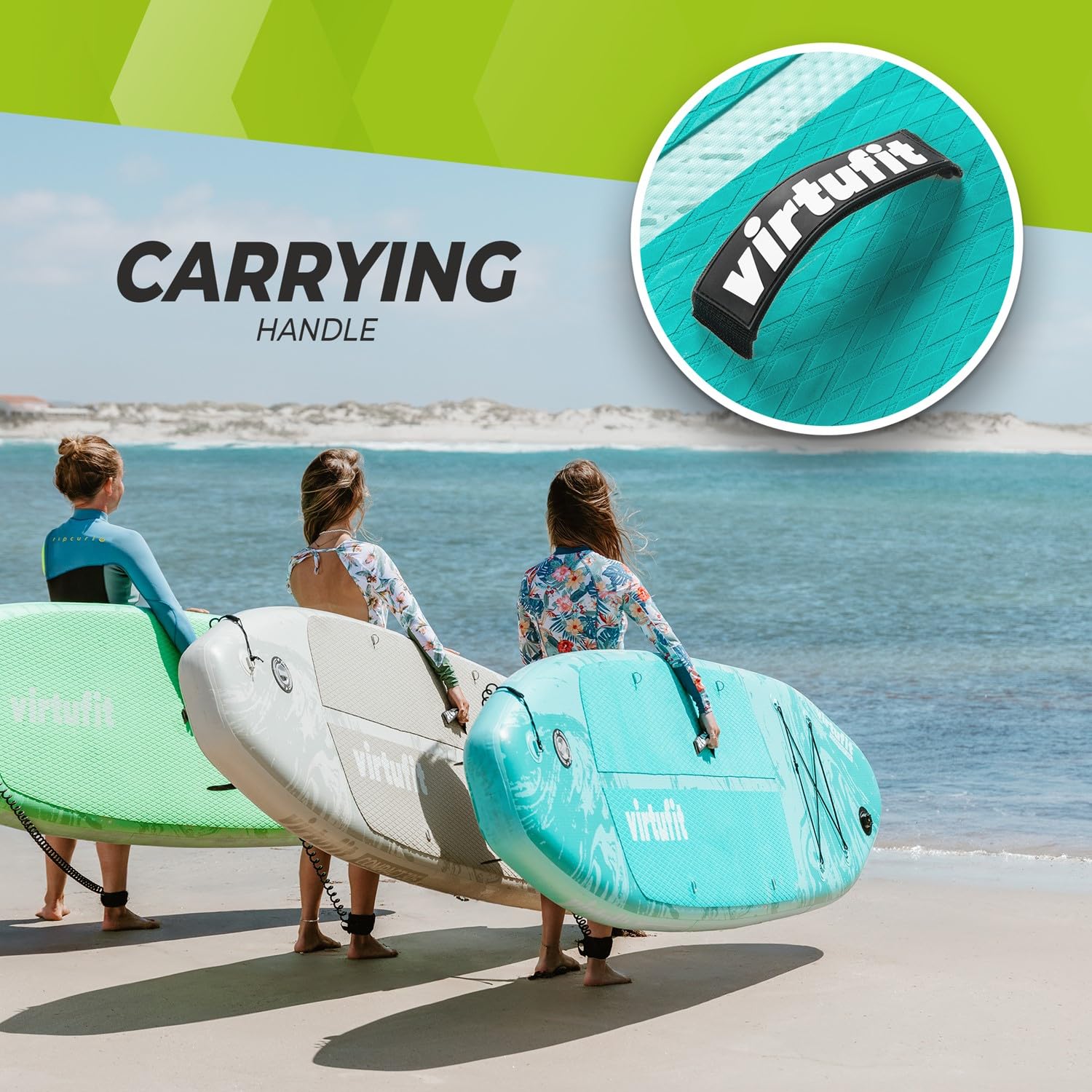 VirtuFit Supboard Cruiser 305 - różowy - z siedziskiem kajakowym, akcesoriami i torbą do przenoszenia