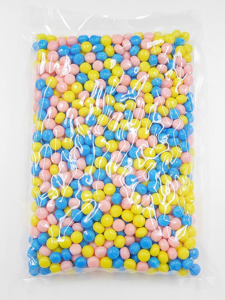 Amazon 1kg ハッピーボールラムネ 約1 100個 レモン味 サイダー味 ピーチ味 3種類のラムネのミックス エース ミントタブレット 通販