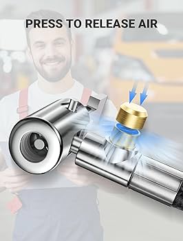 LUMITECO 20 Inch Tire Inflator Hose Adapter, Car Air Hose