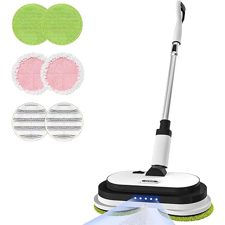 Electric Hardwood Floor Mop for Meticulous Floor Cleaning