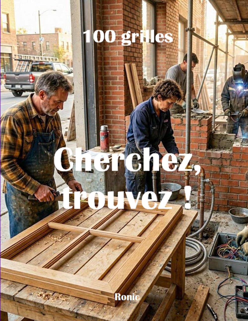 Cherchez et Trouvez - Métiers: 100 Pages - 2000 Mots à Trouver - Activités pour Adultes et Enfants