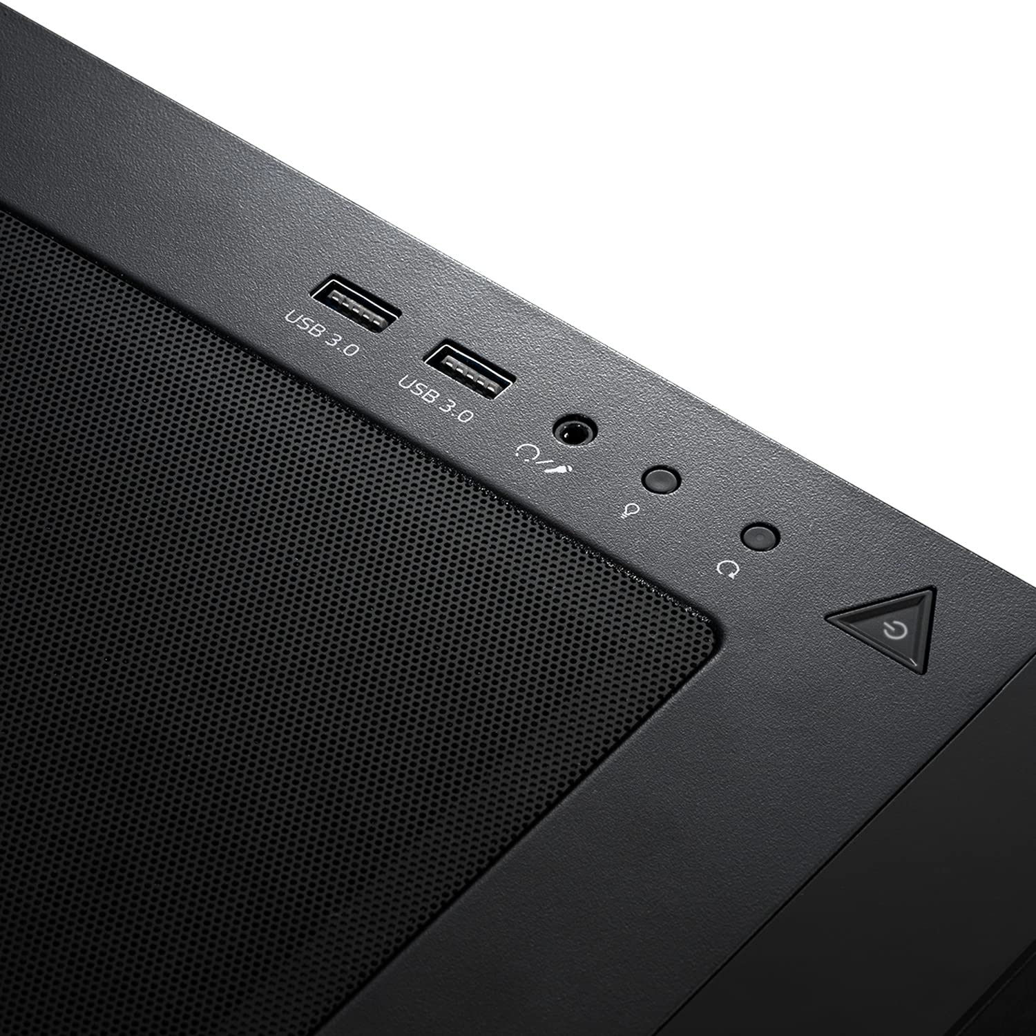 ADATA XPG STARKER AIR Mid-Tower ATX PC obudowa z przednim panelem siatkowym i efektem świetlnym ARGB czarna (STARKERAIR-BKCWW)