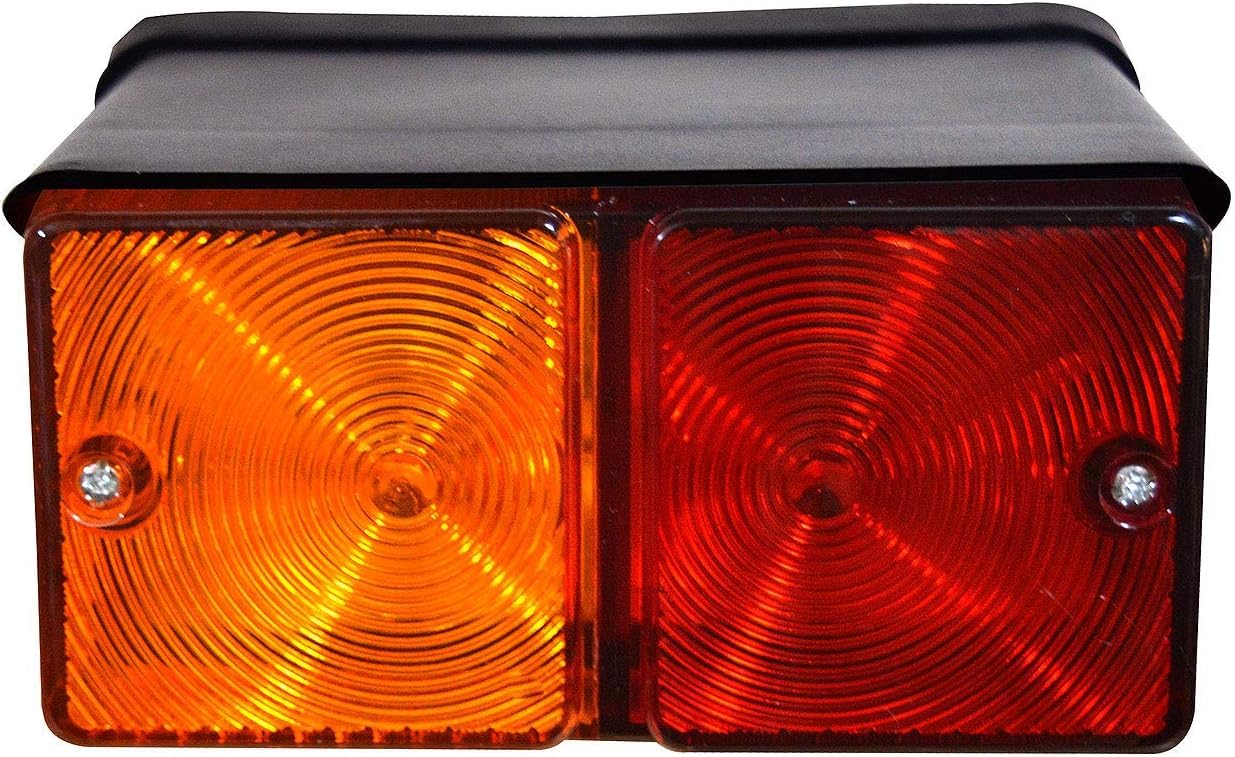 Gruppo luci posteriori posteriori con lampadine 12V, Sostituzione perfetta per Case Fiat New Holland Trattore Fanale posteriore 231 2310 233 234 2600 2610 2810 2910 333 334 335 3600 3610