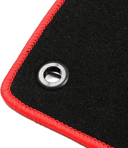 Miniatura 5 de IKON MOTORSPORTS, Alfombrillas compatibles con Honda Civic 2016-2021 de 4 puertas Sedan y Hatchback, ajuste de fábrica, alfombrillas de nailon beige