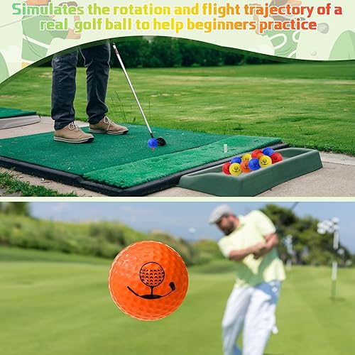 Miniatura 10 de Mudder 200 pelotas de práctica de golf de espuma a granel, bola de espuma suave, sensación realista, práctica limitada de mosca para entrenamiento