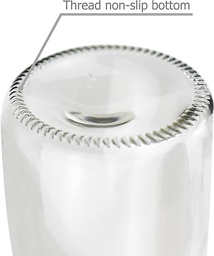 Miniatura 8 de EIKS 2 juegos de dispensador de salsa de soja de vidrio, vinagre de aceite con boquilla antigoteo para aderezo de ensalada, barbacoa, sushi,