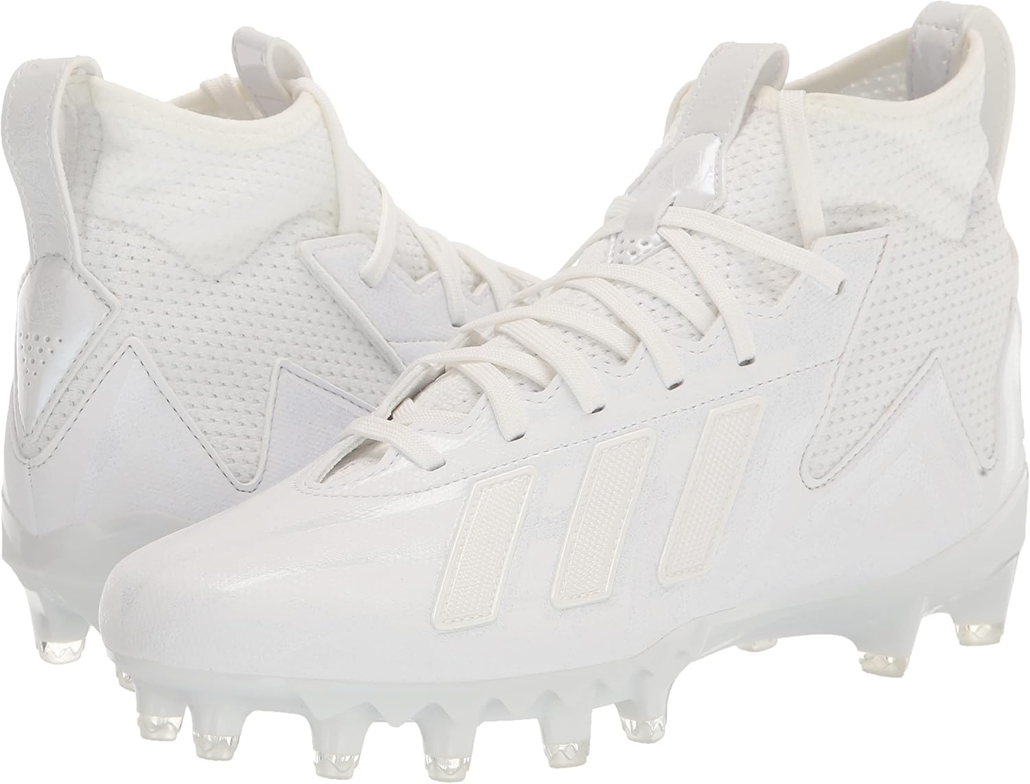adidas Mens Freak 23 White/White/White 17 Adult - Image 7