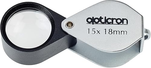 Miniatura 6 de Opticron Lupa plegable de metal de 0.394 x 0.709 in (0.7")