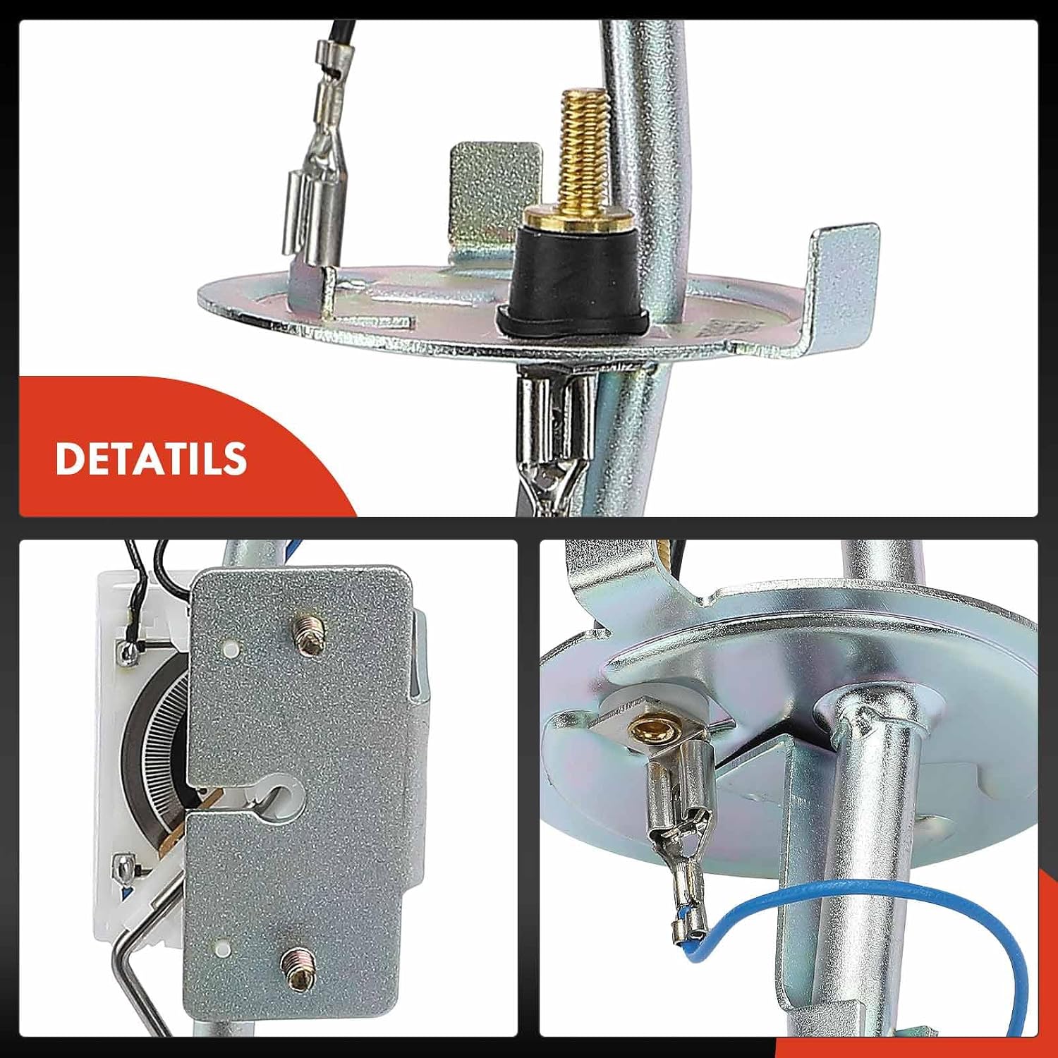 A-Premium Fuel Tank Sending Unit Compatible with Chevrolet Malibu, Chevelle, El Camino, Cutlass, F85 & Buick Skylark, Special & Pontiac LeMans, Tempest, 1964, Hardtop, Convertible and Sedan