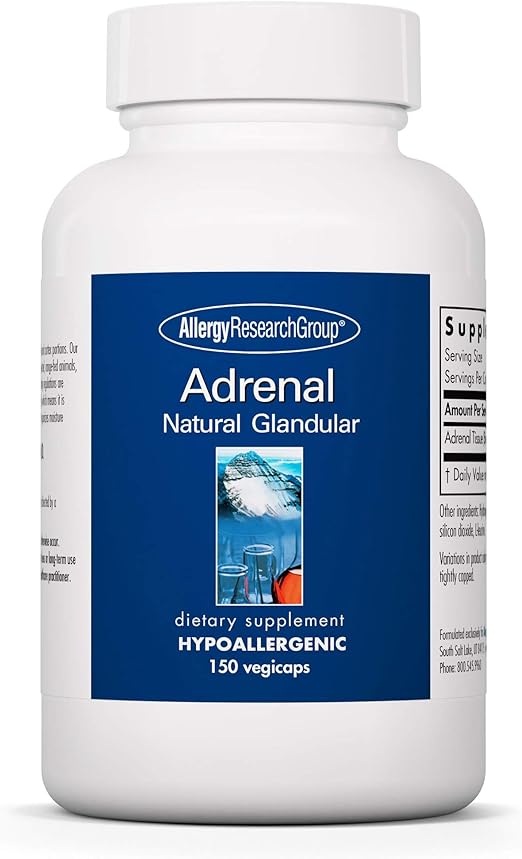 Allergy Research Group Adrenal Support Supplement for Men