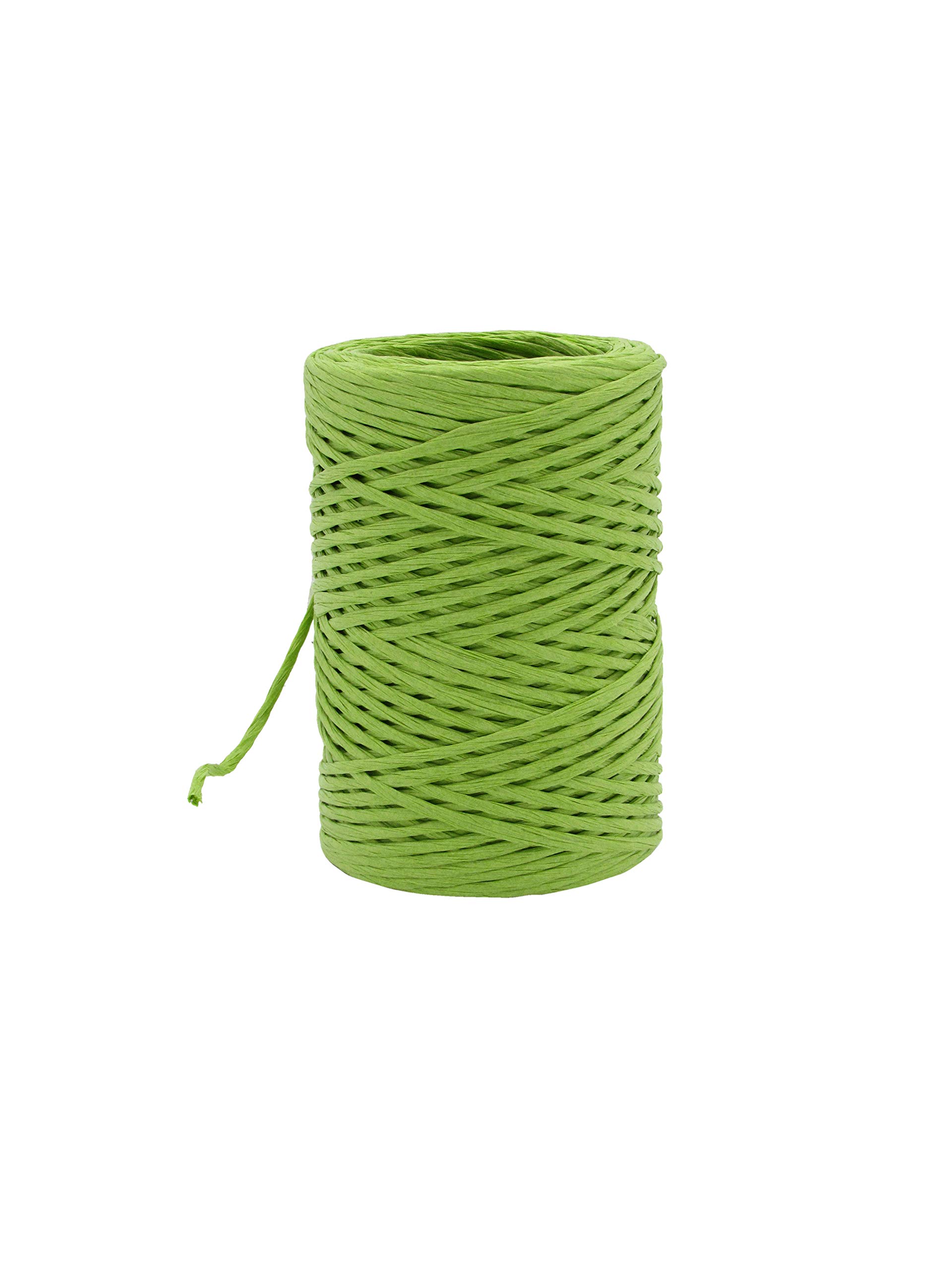 Green, Paper covered binding wire, twine, cord, string 2mm x 50 Metre roll
