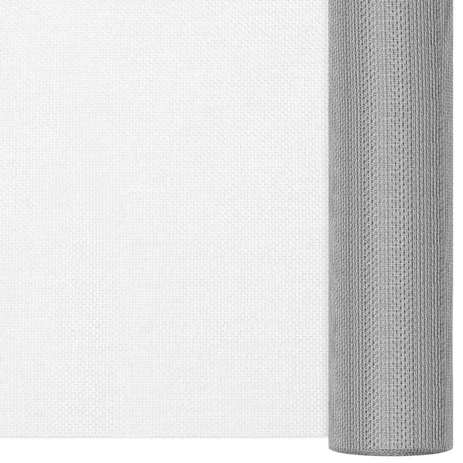 Homgoday Edelstahl-Insektenschutzgitter 112x2000cm, Silber, 0,24mm Drahtstärke, für Türen, Fenster, Vogelkäfige Model150898