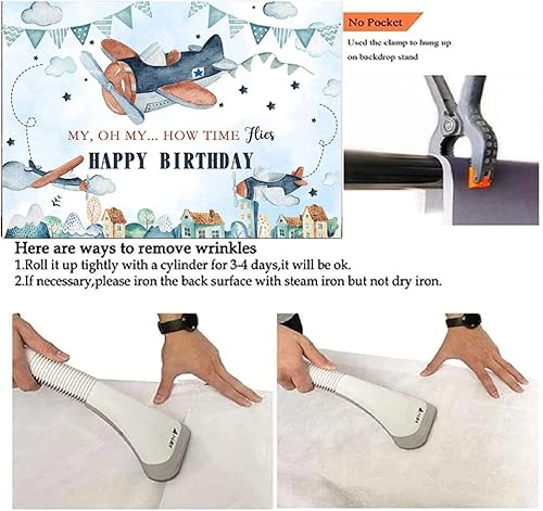 Miniatura 4 de Telón de fondo de viaje que espera la aventura de niño para primer cumpleaños, baby shower, decoración de fiesta, pancarta de aventura comienza