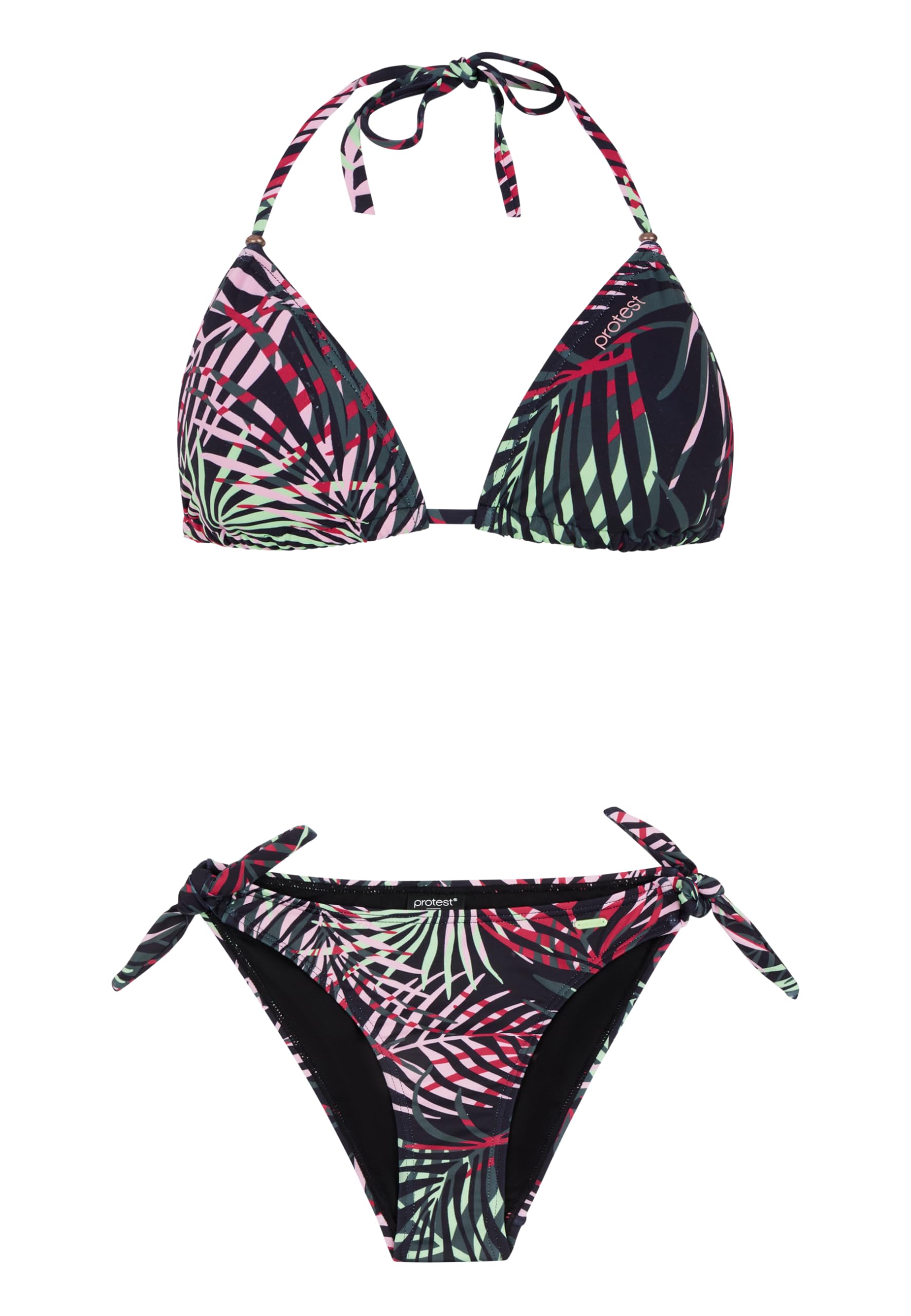 Protest PRTISOLA Women's Triangle Bikini, Pillow Pink, S
