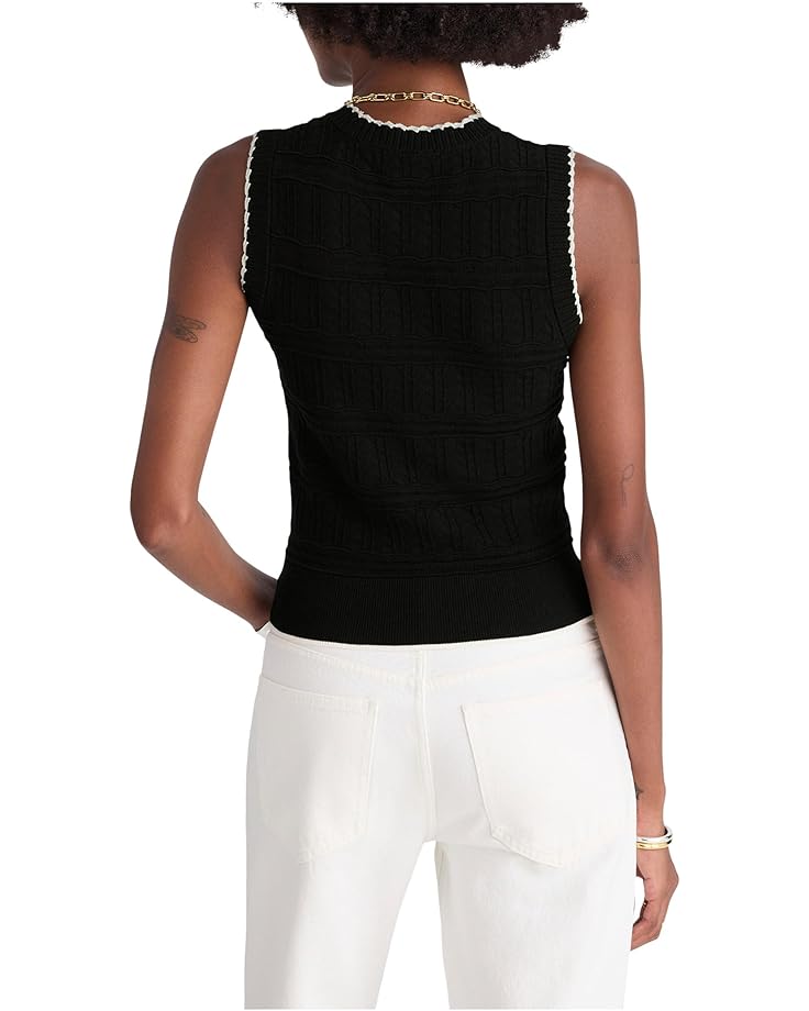 Madewell Femme Peplum Emi Sleevless Stitch Top - #2 of 3