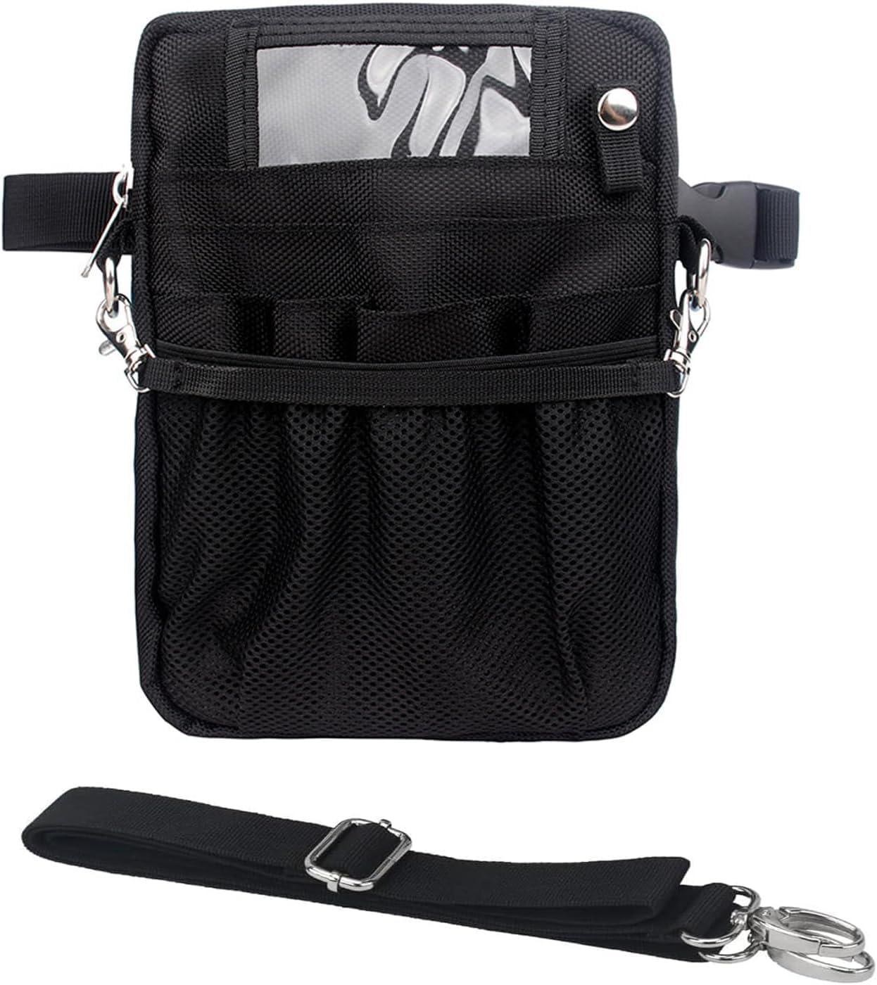 Nurse Fanny Utility Waist Pack,BetterJonny Multi Compartment Medical Gear Pocket Belt Bag Nursing Organizer Pouch for Stethoscopes,Bandage Scissors