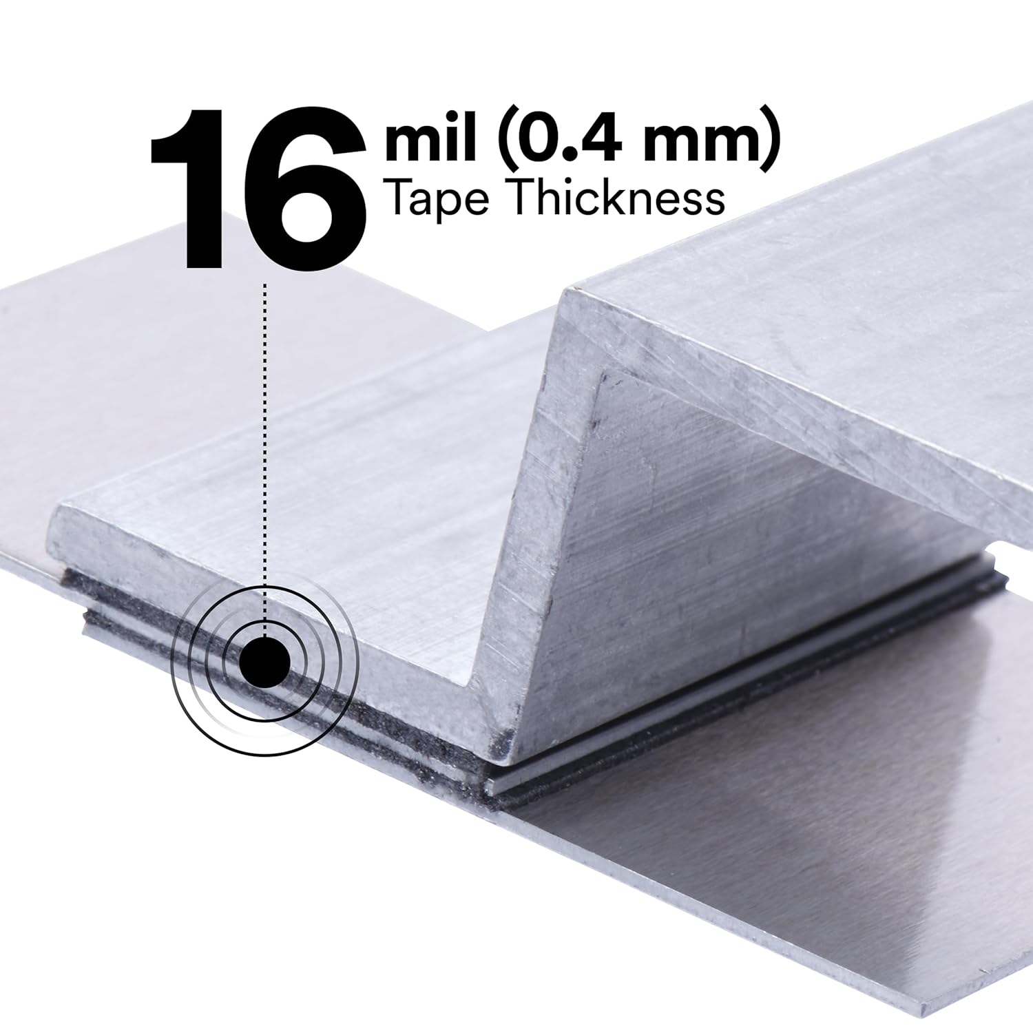 3M VHB Tape RP+040GF, Gray, 1 in x 36 yd, 16 mil, Film Liner