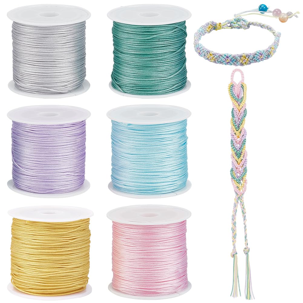 PH PandaHall 262 Yards Nylon Cord