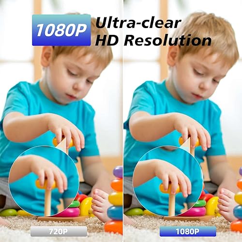 Miniatura 4 de NJINALW Módulo de mini cámara oculta DIY  HD 1080P Wireless Niñera Cam  Cámaras de seguridad WiFi pequeñas portátiles para el hogar interior y