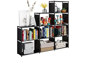 JIUYOTREE Portable Bookcase: The Perfect Storage Solution for Pre-Owned Treasures