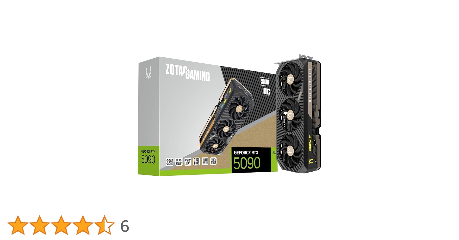 Amazon | ZOTAC GAMING GeForce RTX 5090 SOLID OC グラフィック