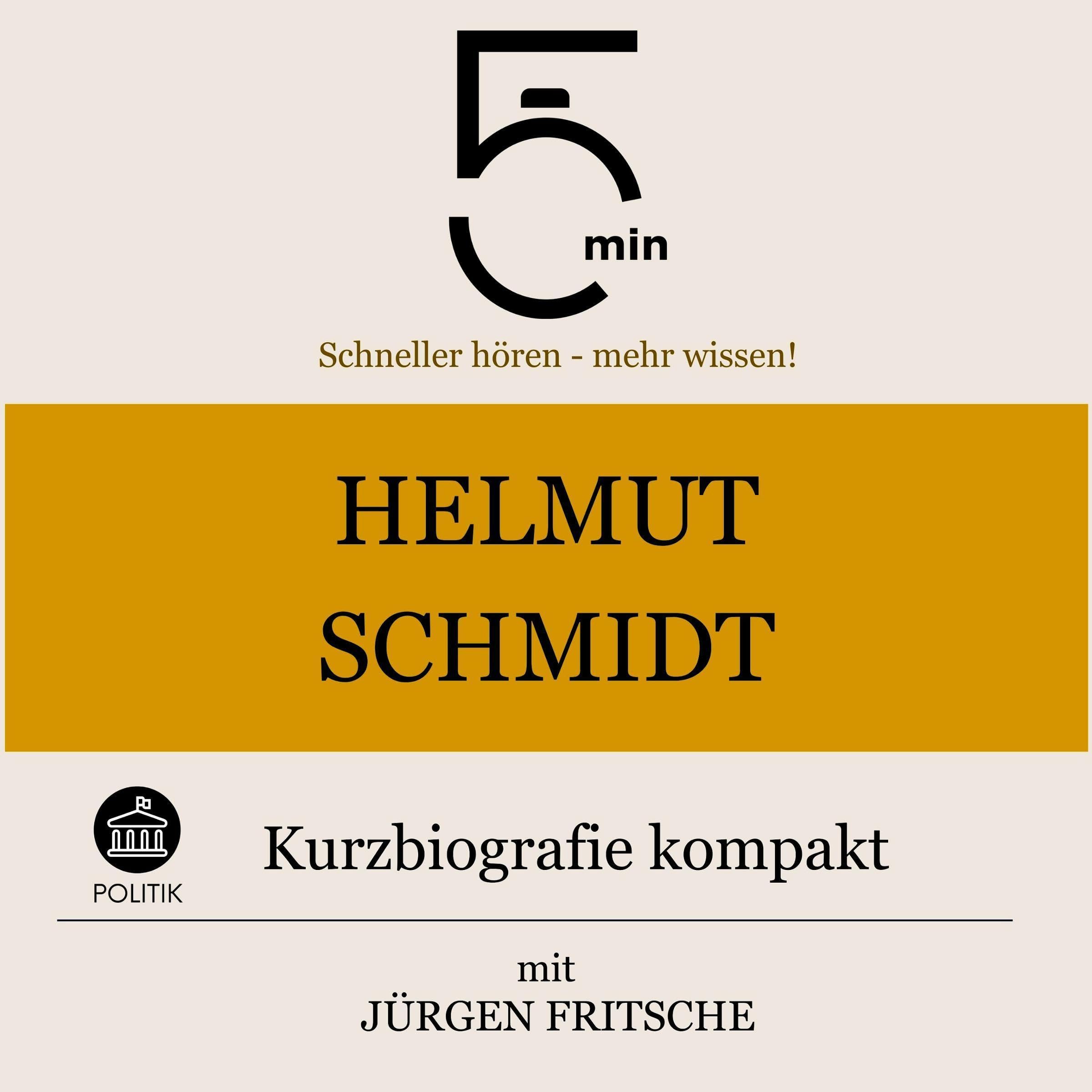 Cover art for Helmut Schmidt - Kurzbiografie kompakt