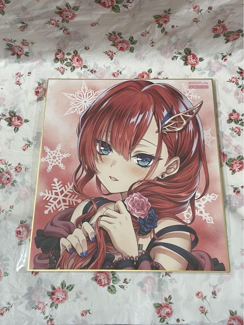 白猫プロジェクト ウィンターくじ キアラ 色紙