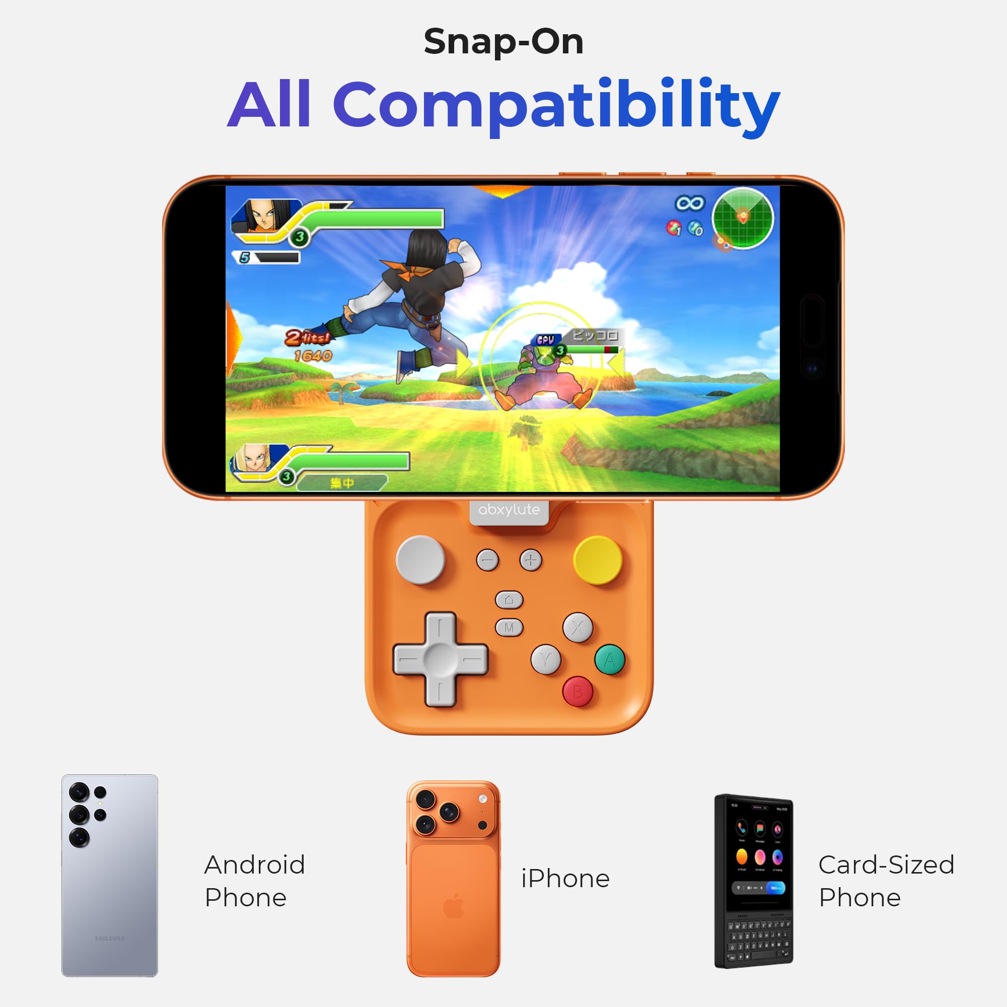 Amazon.co.jp: abxylute M4 スナップオンモバイルゲームコントローラー