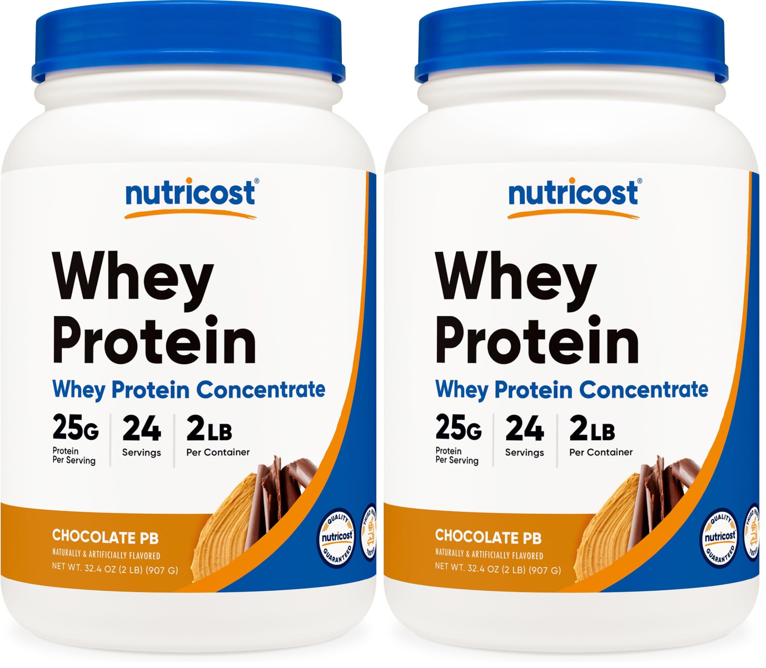 Nutricost Whey Protein Concentrate (Chocolate) 2LBS - Gluten Free & Non-GMO — Amazon image 23