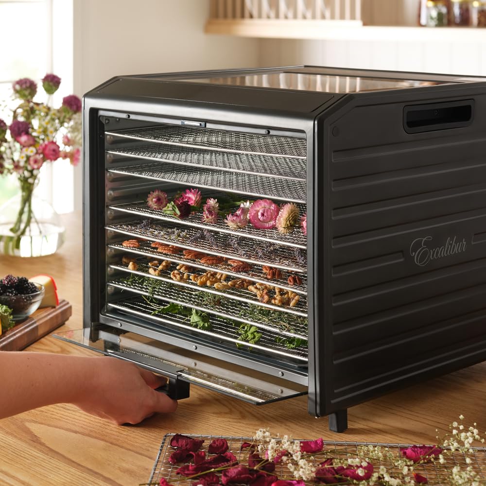 Déshydrateur Excalibur Performance 10 plateaux Inox - DH10SSSS13