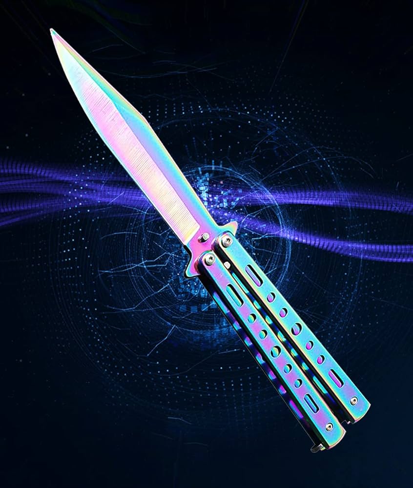 刃無し　バタフライトレーナー　Asgard　Blue Sky Balisong 刃無し バタフライトレーナー Asgard Blue Sky Balisong Amazon