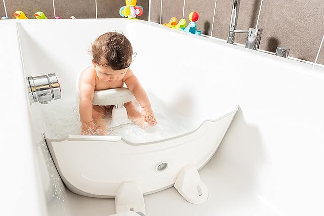 BabyDam The Original Bathwater Barrier, Grey babydamg