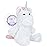 SuzziPals Coolable Warmable Unicorn Stuffed Animal, Microwavable Stuffed Animals Heating Pad for Soothing & Relaxation, Lavender Plushies for Stress Relief, Stuffed Unicorn Gifts for Girls