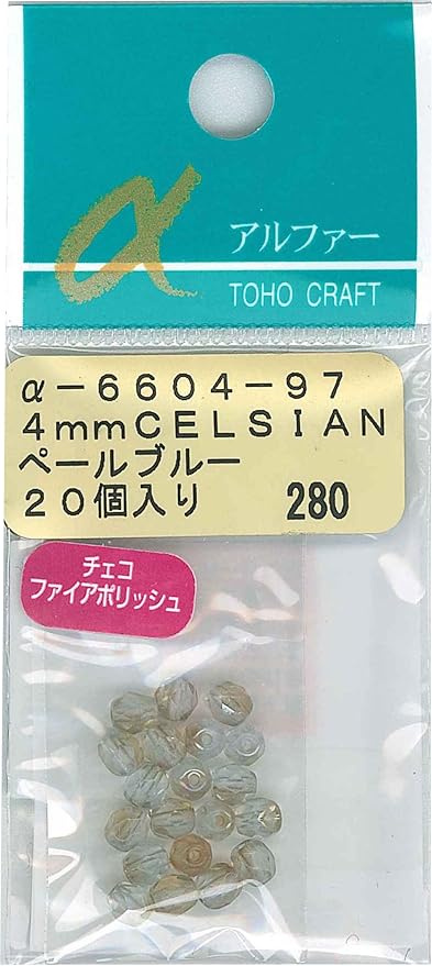 新作登場」 No.114 ファイヤーポリッシュ 3㎜ 50コ ハンドメイド