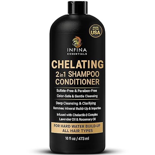 2-in-1 Hard Water Chelating Shampoo and Conditioner
