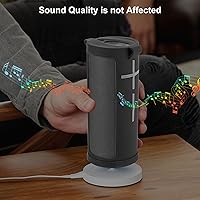 Vista 7 de TXEsign Funda de silicona para bocina Ultimate Ears Boom 3, funda protectora de viaje con correa de mango y correa para el hombro para Ultimate Ears