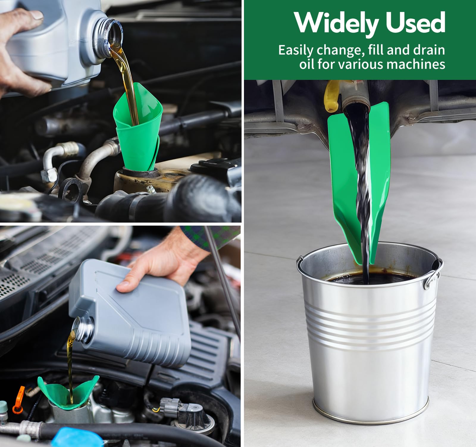 Funnels For Automotive Use Flexible Draining Tool Oil Funnel, Flexible - View #11