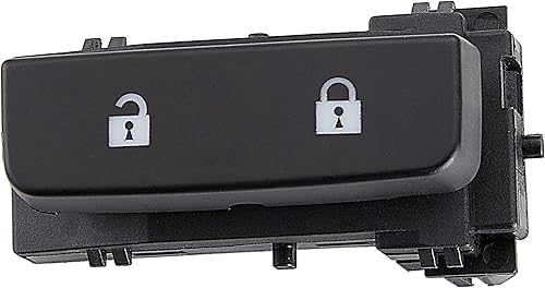 Miniatura 6 de Interruptor de bloqueo de puerta compatible con Chevrolet Silverado 1500 2500HD 3500HD 2007-2014 y GMC Sierra 1500 2500HD 3500HD. Botón pulsador,